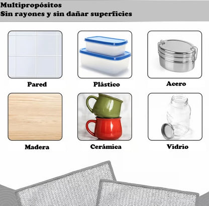 PAÑOS MÁGICOS DE LIMPIEZA 10 UND + ENVÍO GRATIS